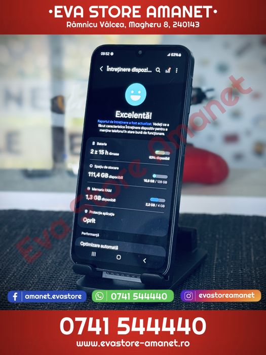 SAMSUNG Galaxy A15 Blue Black 128GB 4GB RAM Dual SIM