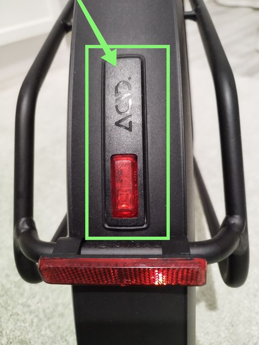 Stop ACID E-BIKE Mudguard rear light PRO-E (12V)