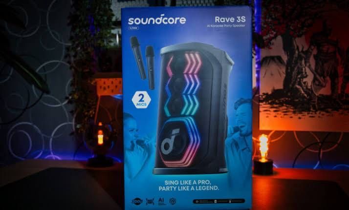 Soundcore Rave 3S 200w - мощная акустика с караоке. ДОСТАВКА ЕСТЬ!