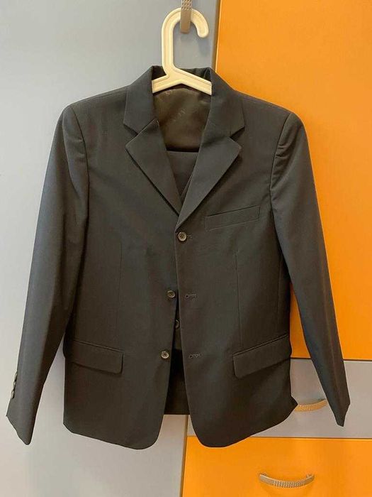 costum 3 piese bleumarin - baiat 10 ani (nou)