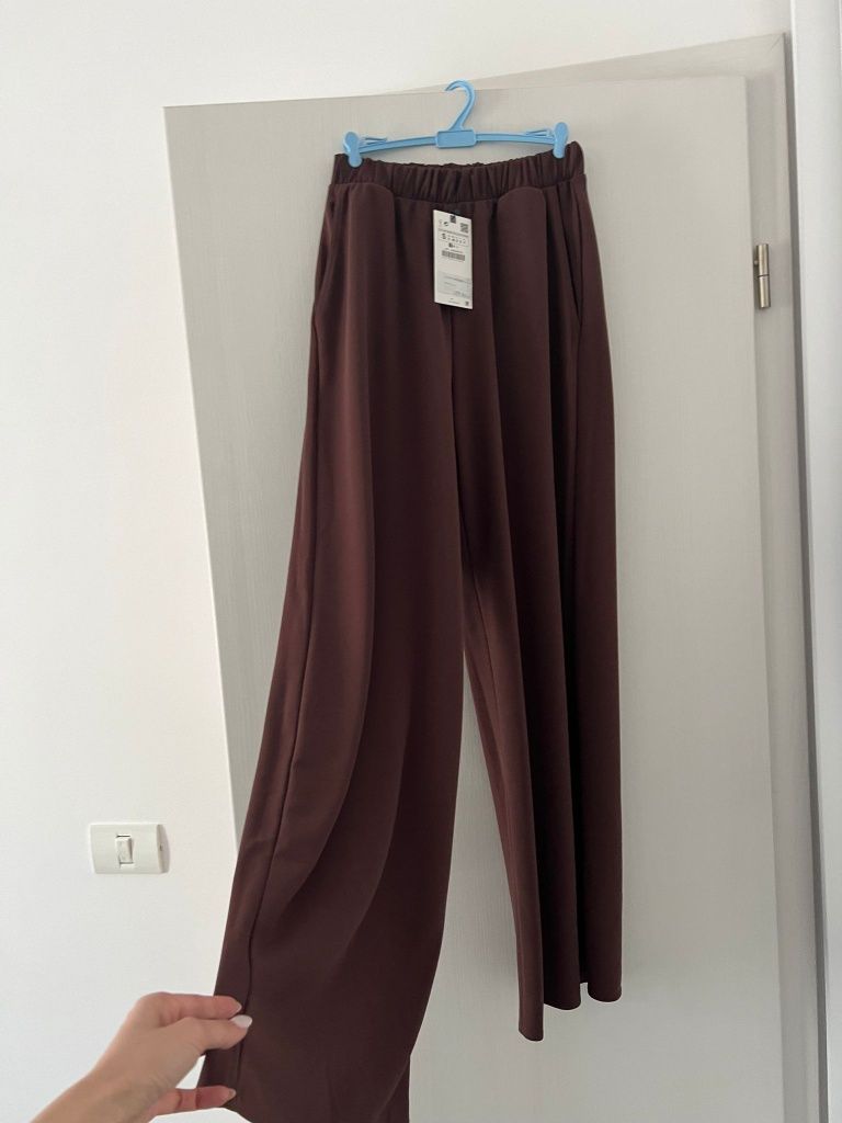 Pantaloni largi - Zara - S