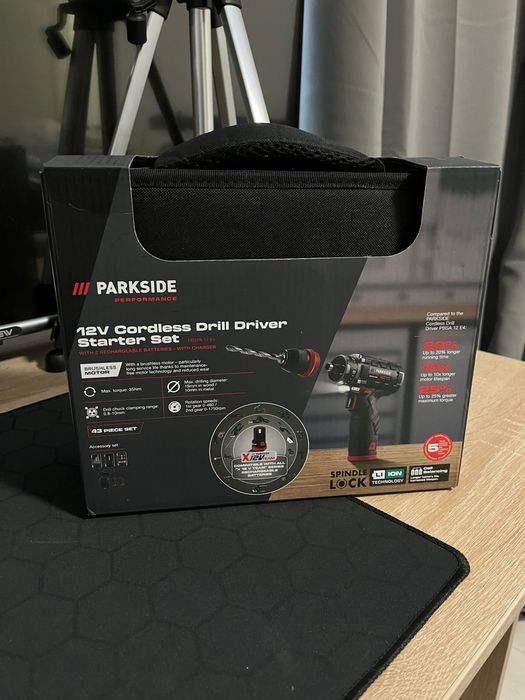 Masina de insurubat si gaurit cu acumulator PARKSIDE PBSPA 12 E4