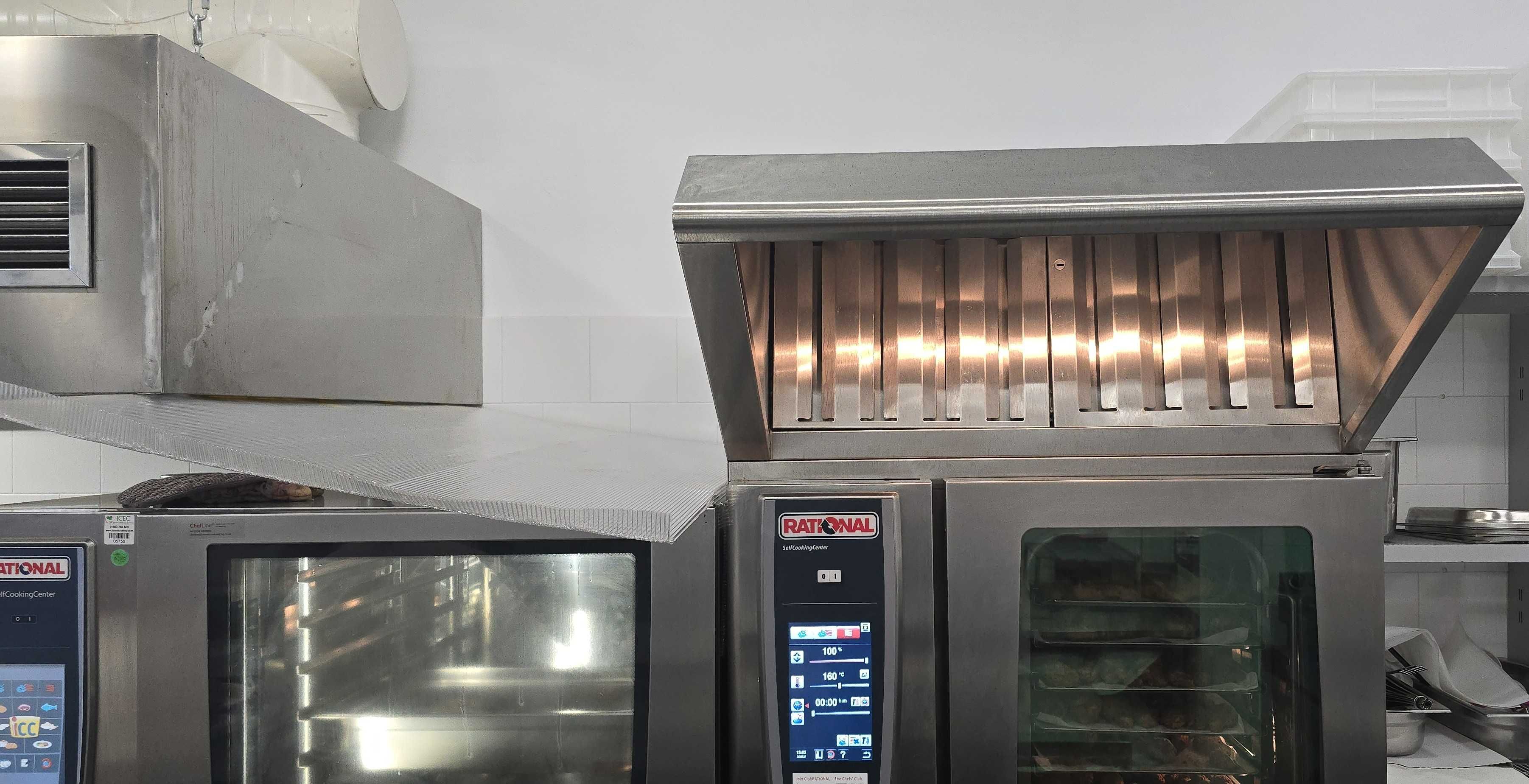Hotă RATIONAL UltraVent tip UV 201/E cu condensare pt. cuptor RATIONAL