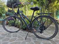 Bicicletă  CROSS Arena Lady Trekking 28" Negru/Albastru 480mm