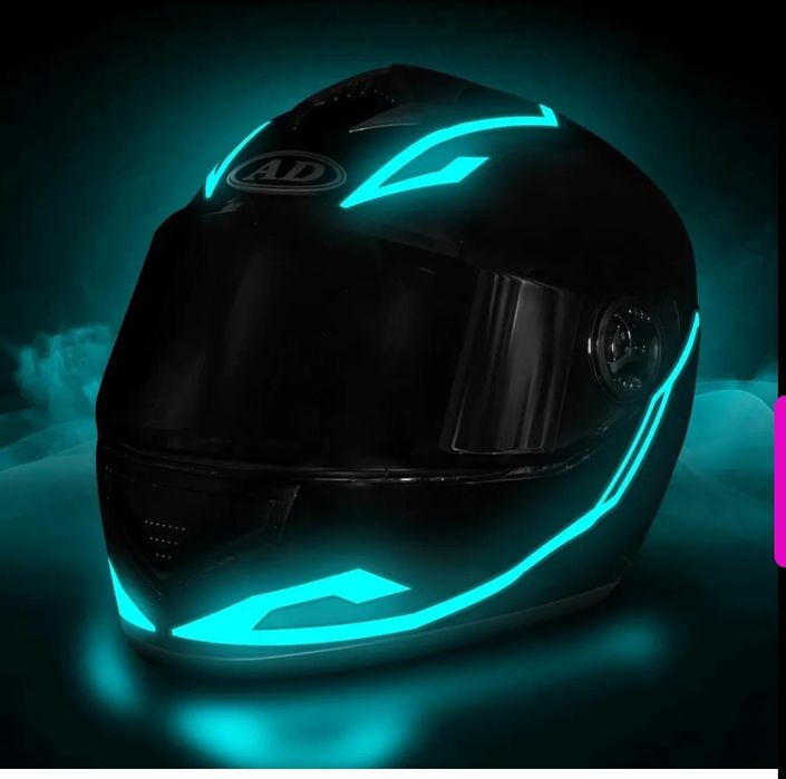 Светодиодная лента на шлем