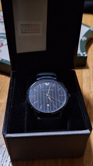 Ceas Emporio Armani bleu marine, (ar11190)