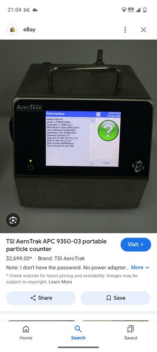 TSI AeroTrak 9350-03