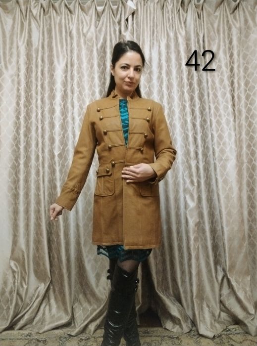 Кардиган кожа Италия