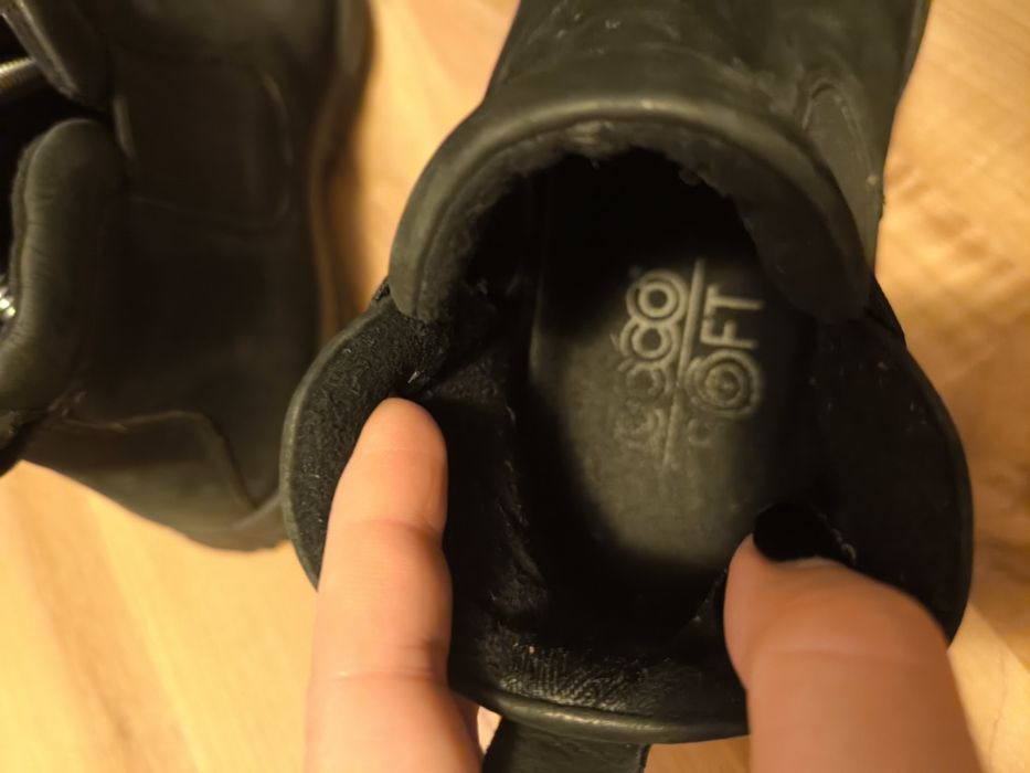 Ghete dama Ecco soft nubuc 37