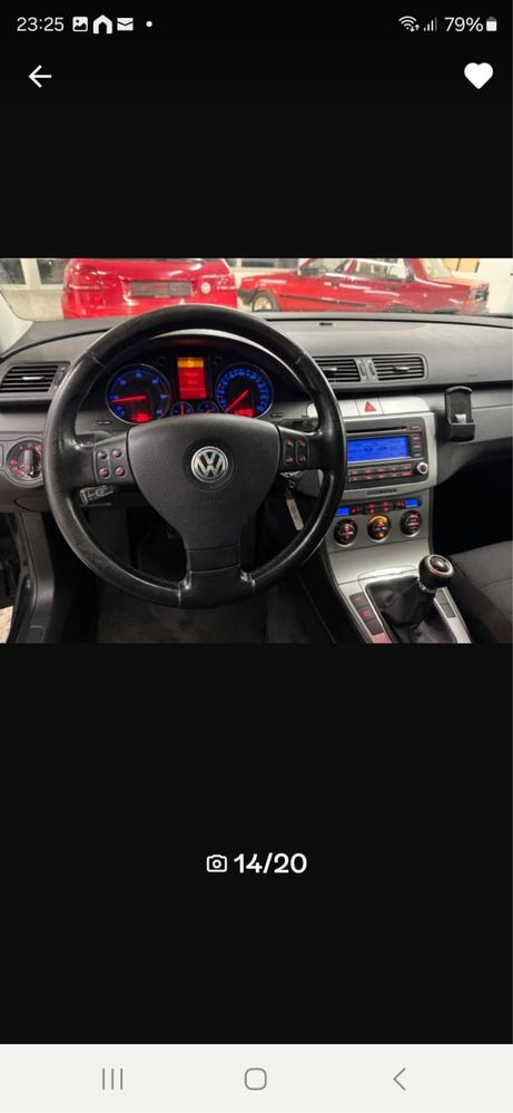 Grila originala grile stergatoare parbriz vw Passat B6