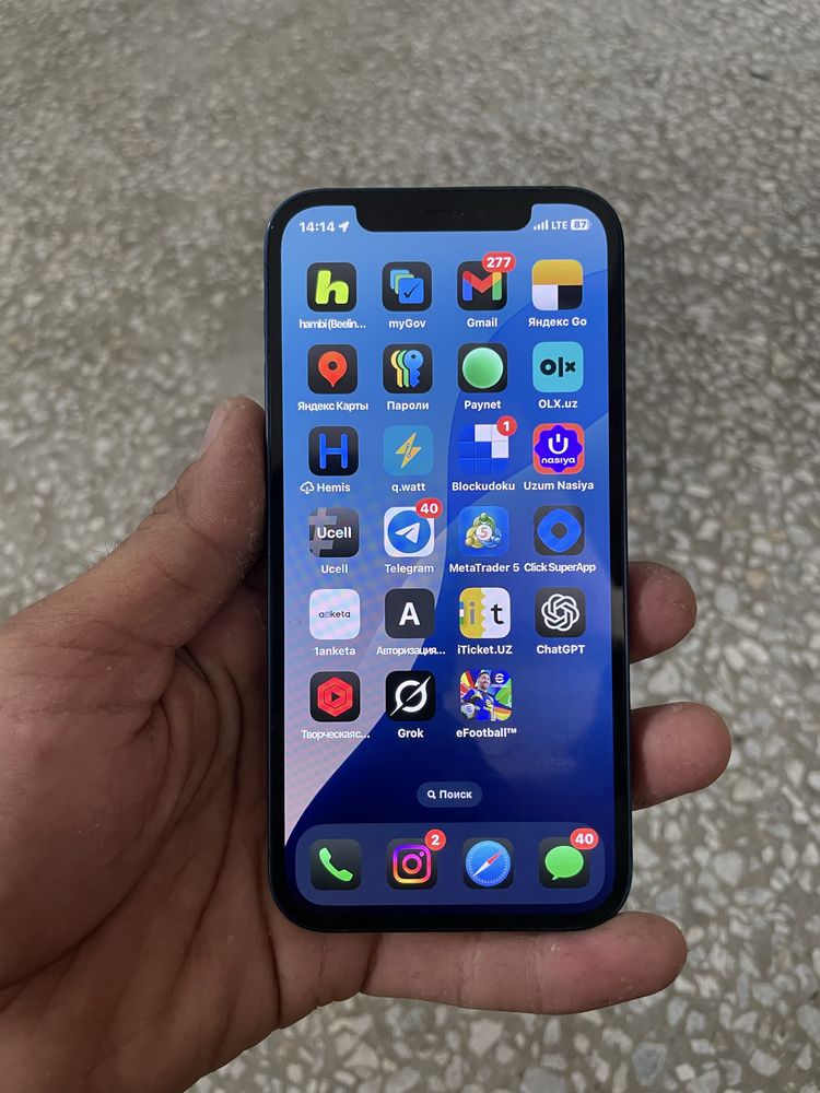 Iphone 12 64gb true tone face id bor