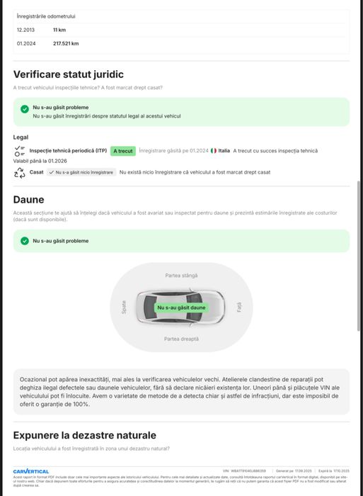 BMW seria 1 (2014) F20 114D (motor defect)