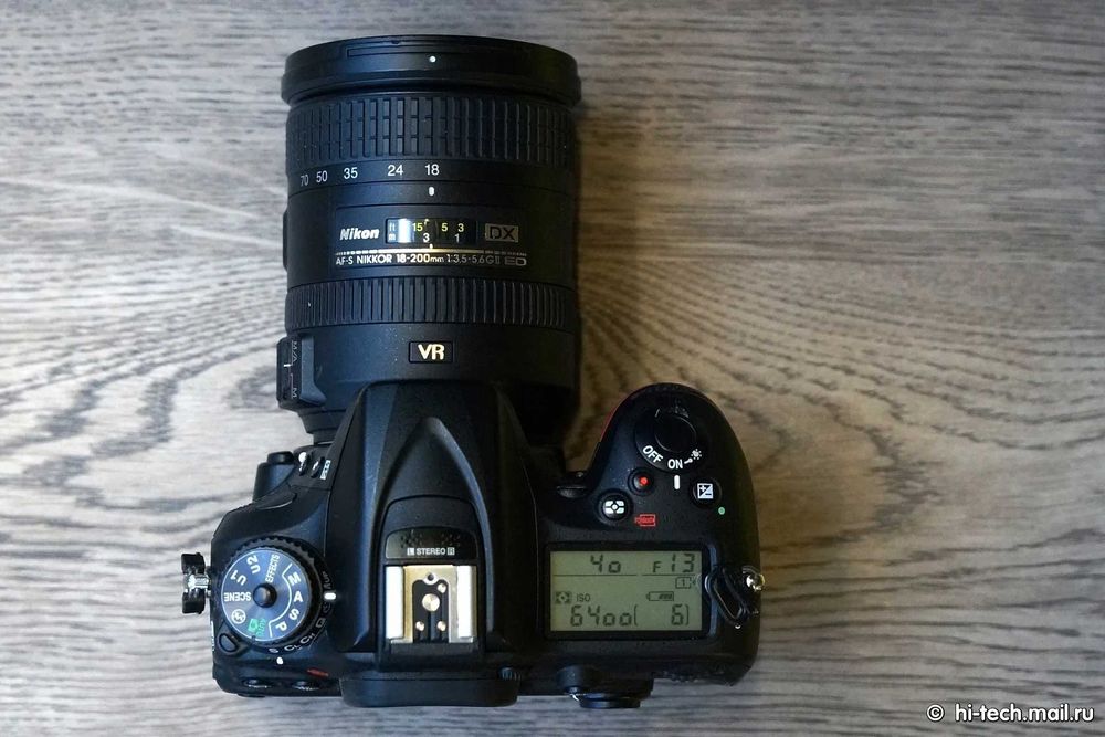 Nikon D7200 kit 18-200mm VR