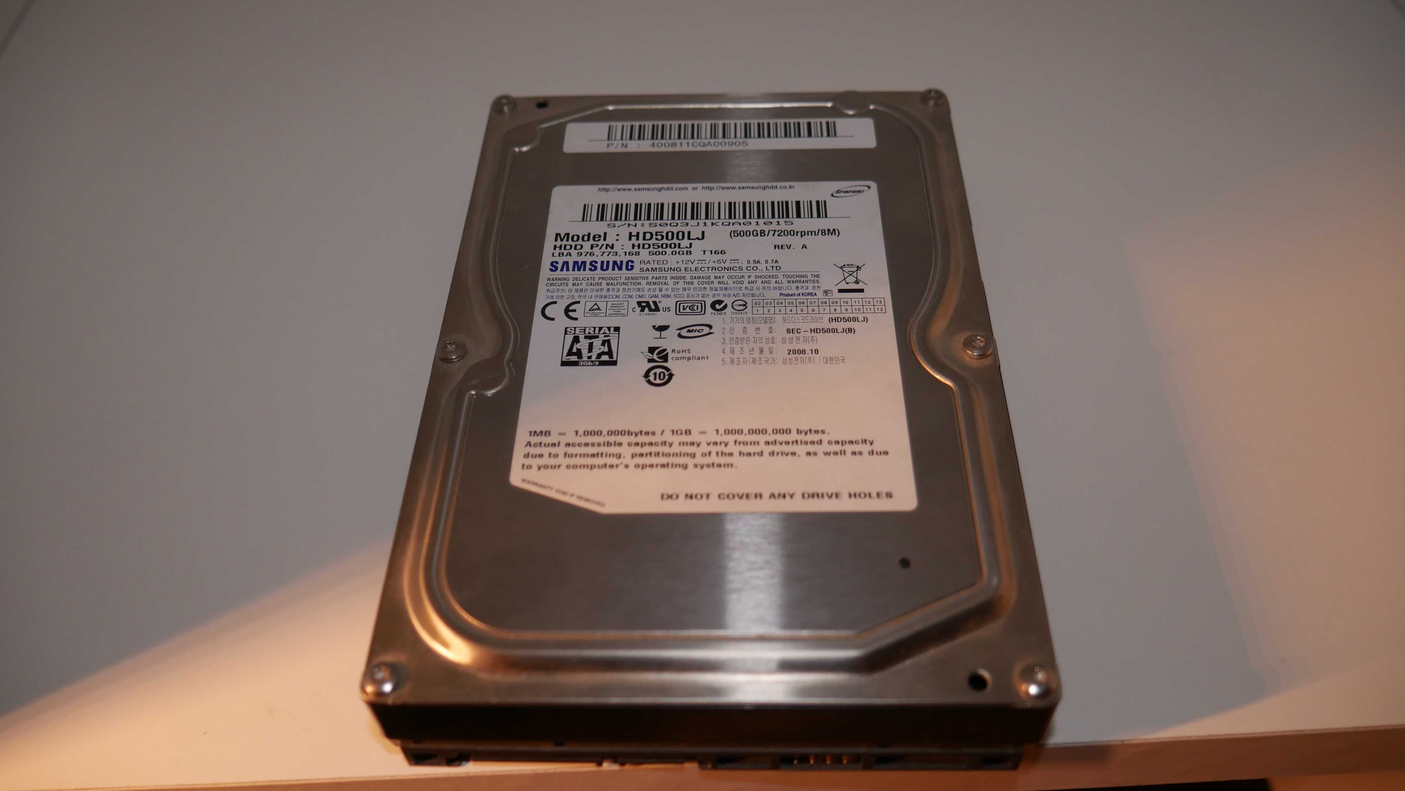 Hard disk Samsung 500gb