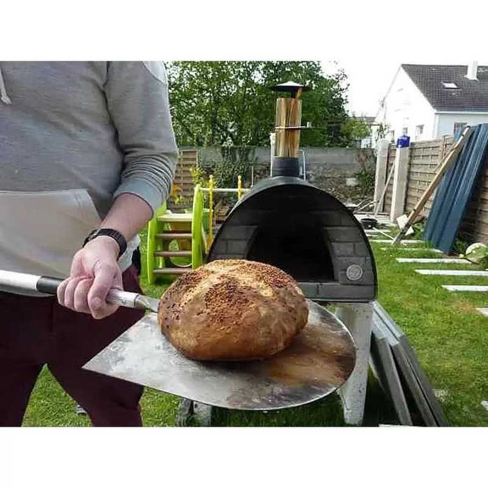 Cuptor traditional pentru pizza pe lemne Maximus Arena negru