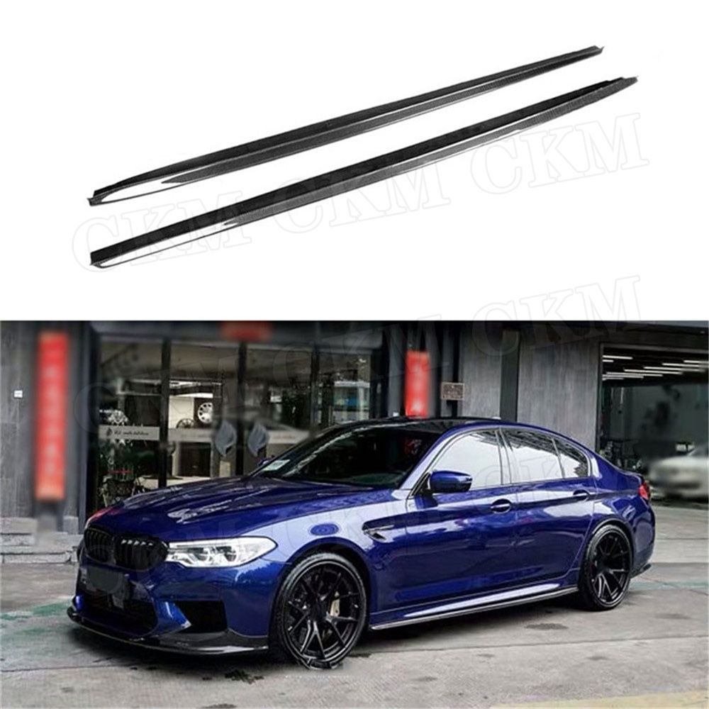 Prelungiri extensii Lip Praguri BMW G30 G31 Negru lucios