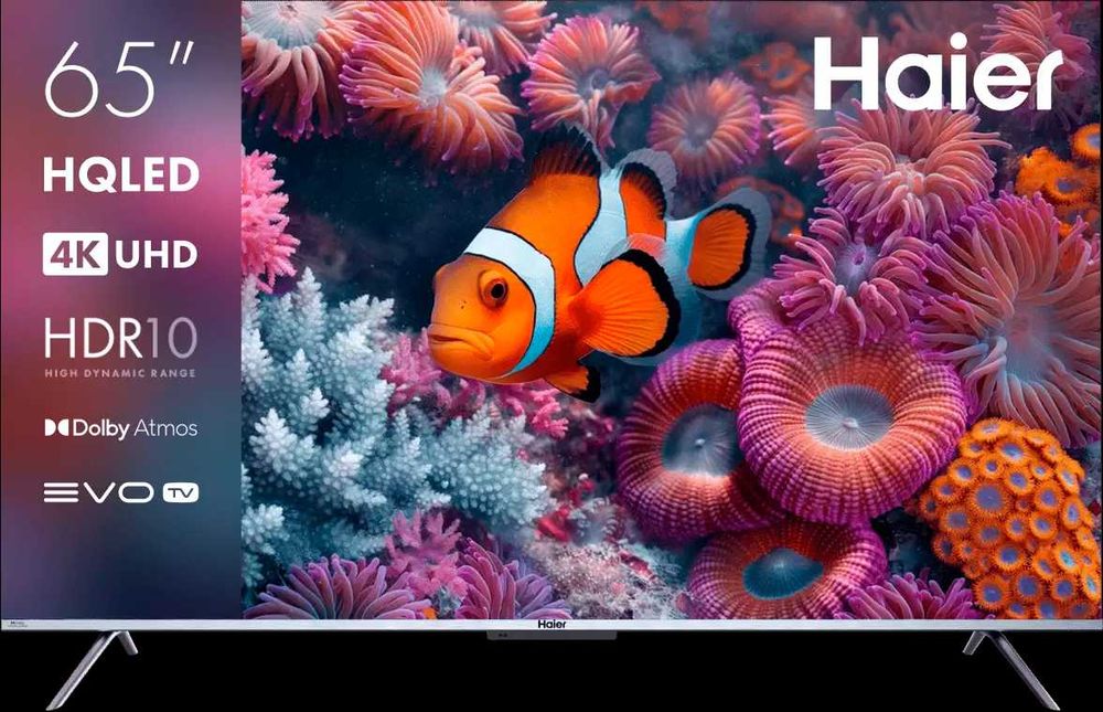 Телевизоры Haier 4K\UHD\FHD\HD Oled\HQled\Dled Европейский бренд офиц.
