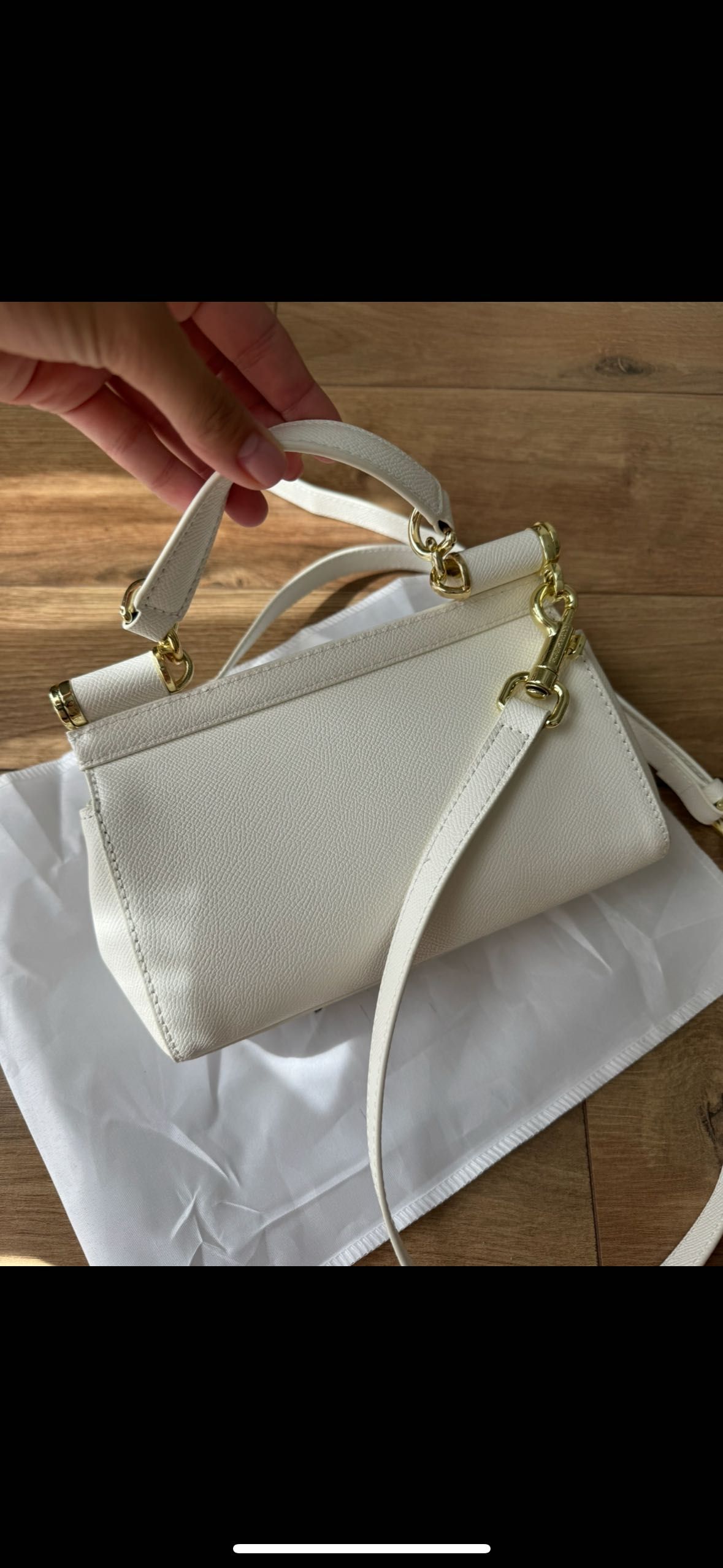 Geanta de piele Dolce Gabbana