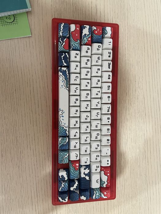 Клавиатура ardor gaming patron red