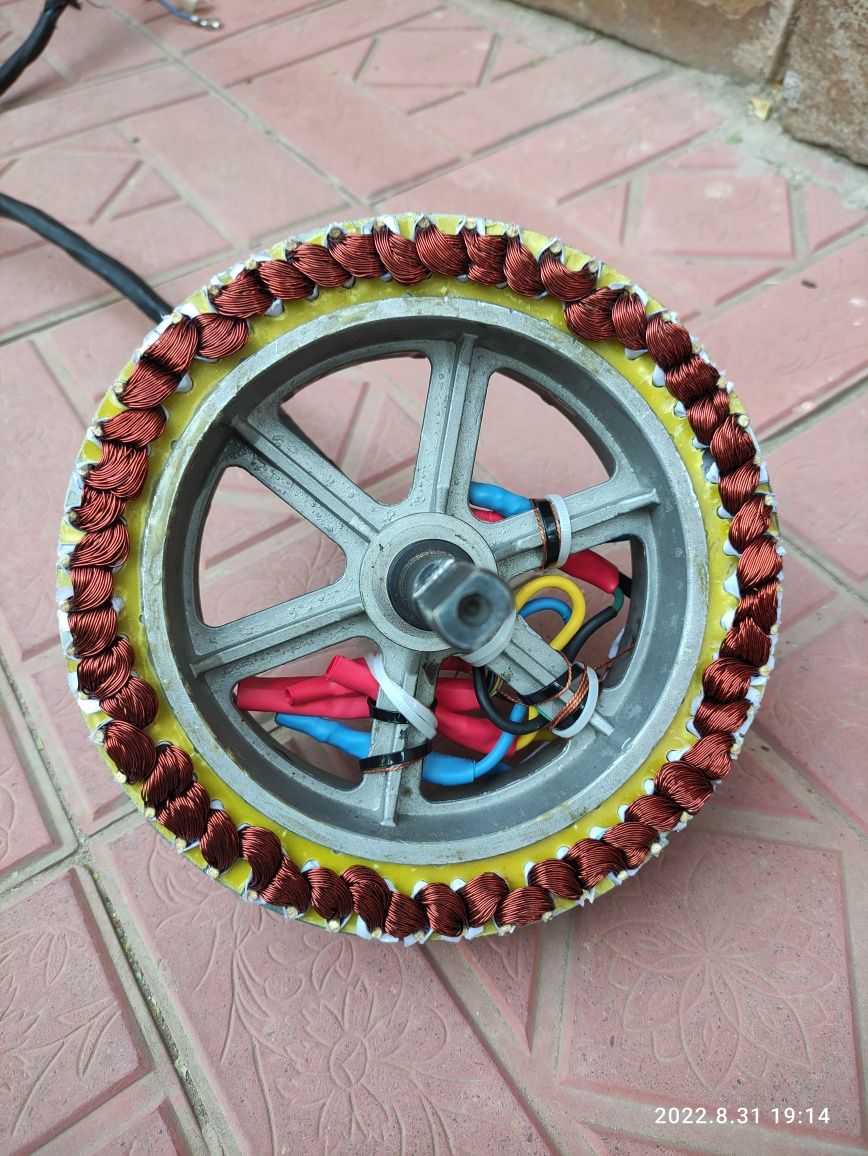 Перемотка мотор колеса электровелосипеда