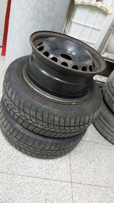 Cauciucuri 195/60/R15 + 4 jante R15
