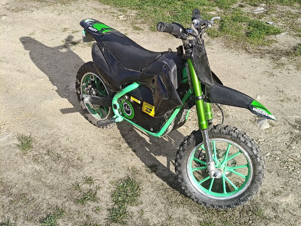 Motocicleta electrica cross pentru copii - Hecht roti 10"