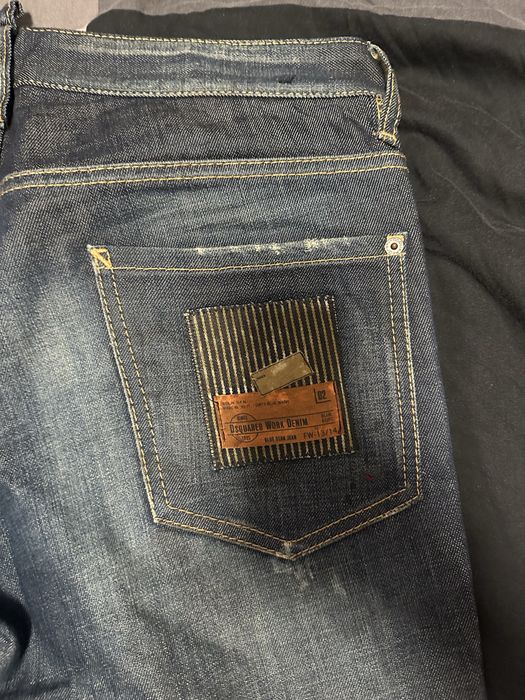 blugi disquared slim/skinny fit noi