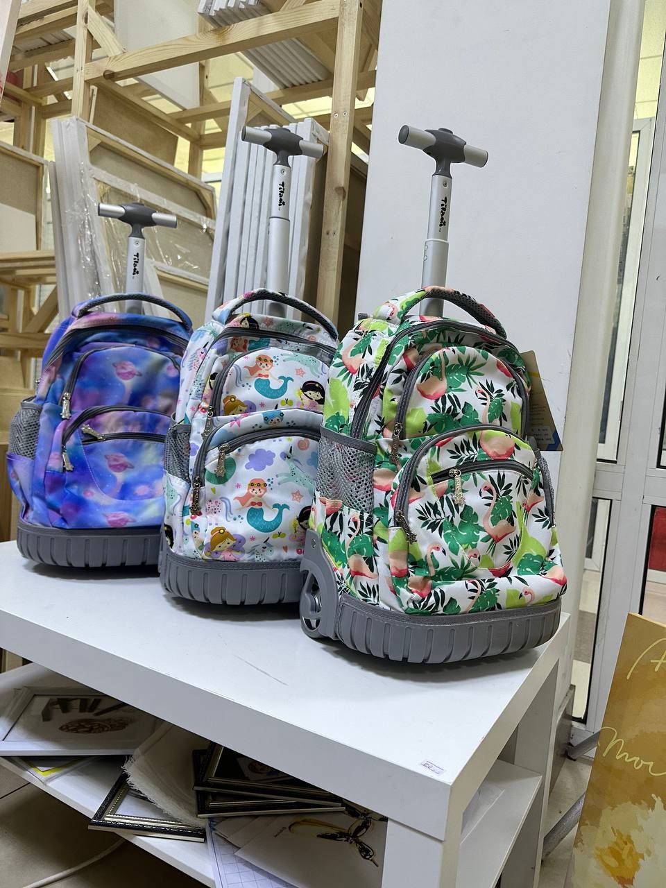 Школьные рюкзаки на колесах Tilami