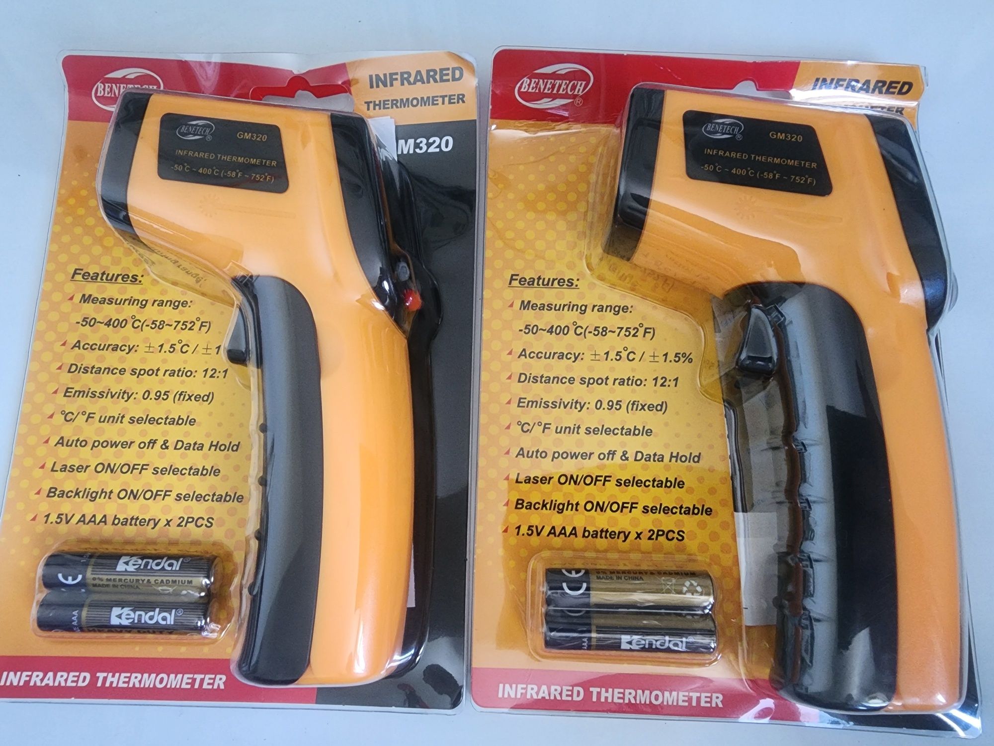 Ko‘p diapazonli elektron termometr — -50°C dan +500°C gacha aniqlikda