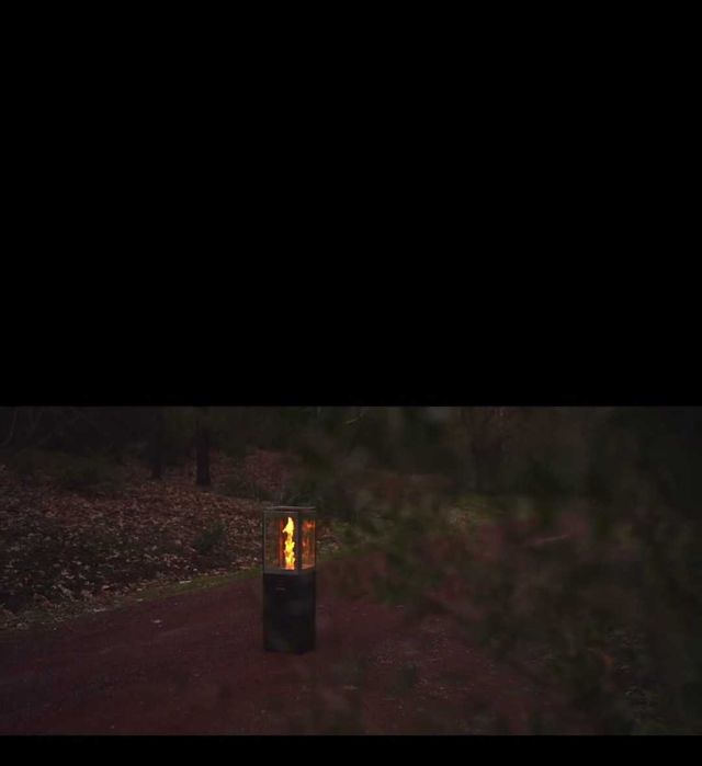 Sobă cu peleți Square Garden  10 kW, incalzire terase,restaurante