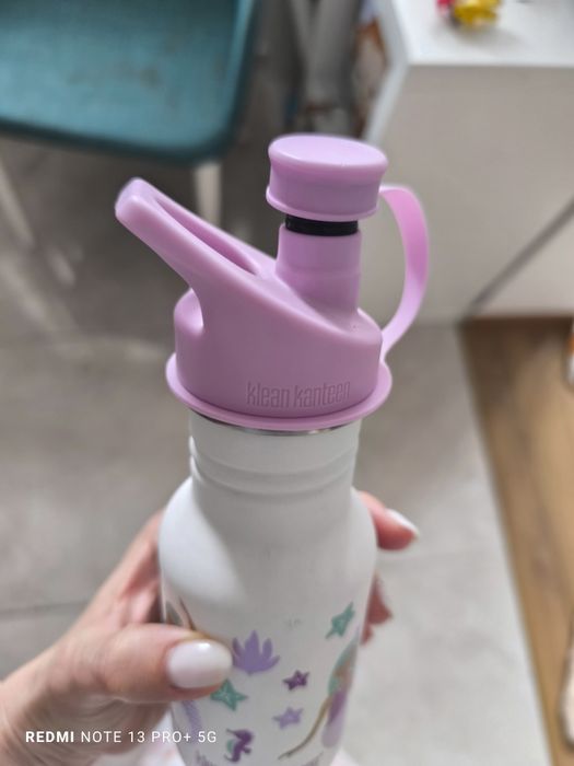 Стоманена бутилка Klean Knteen с русалки