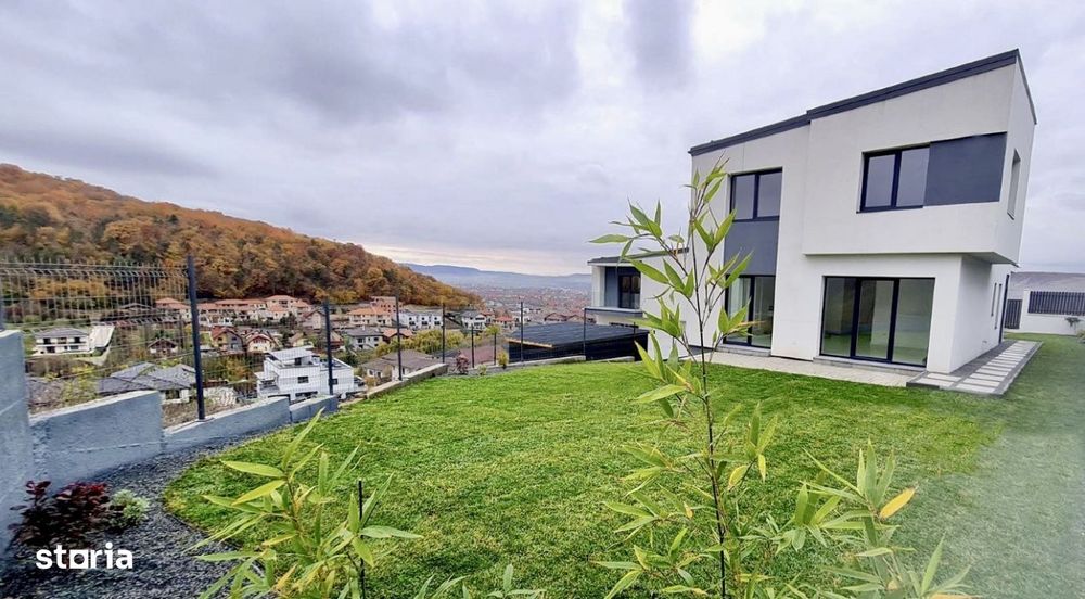 Casa individuala FINISATĂ nou, 4 camere, 3 bai, view superb, zona Viv