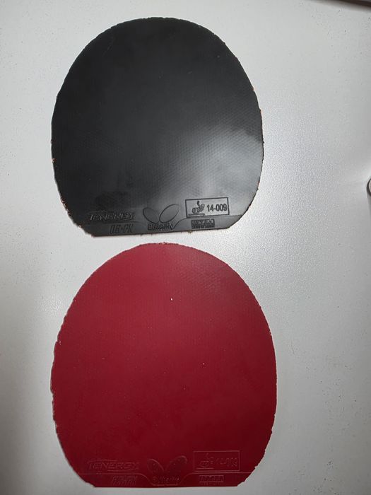 Față Tenis de Masa Tenergy 0.5FX 2.1mm Negru