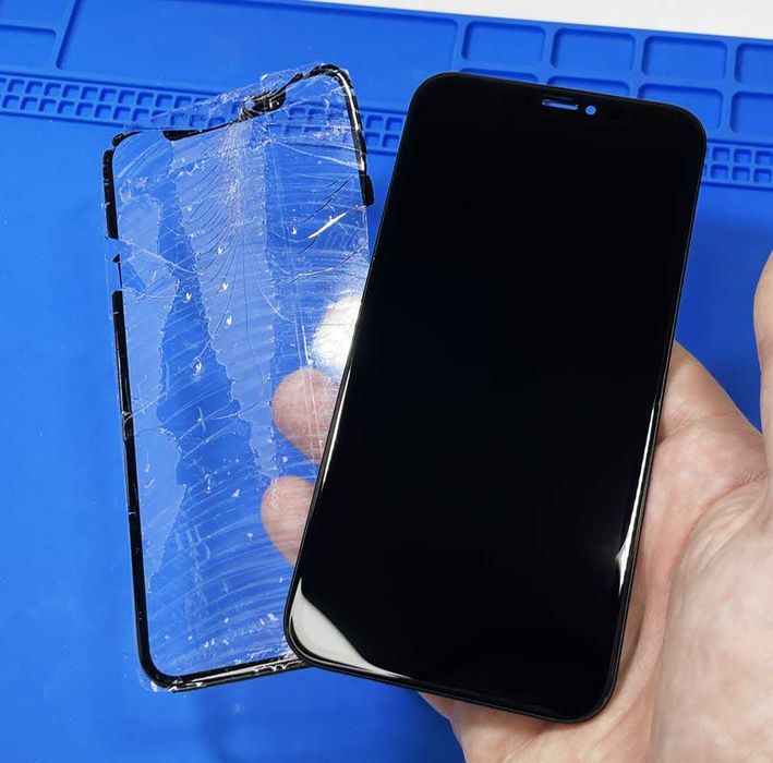 Замена стекла дисплея iphone/айфон