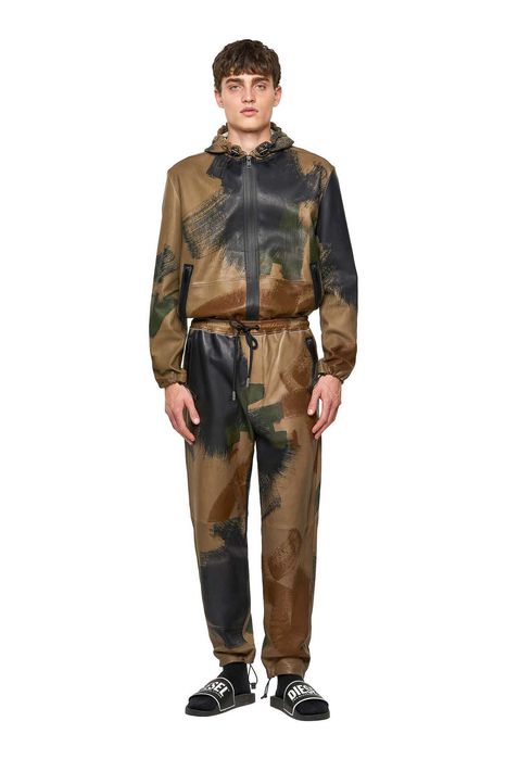 Diesel кожен панталон RRP 1600лв. естествена кожа НОВО