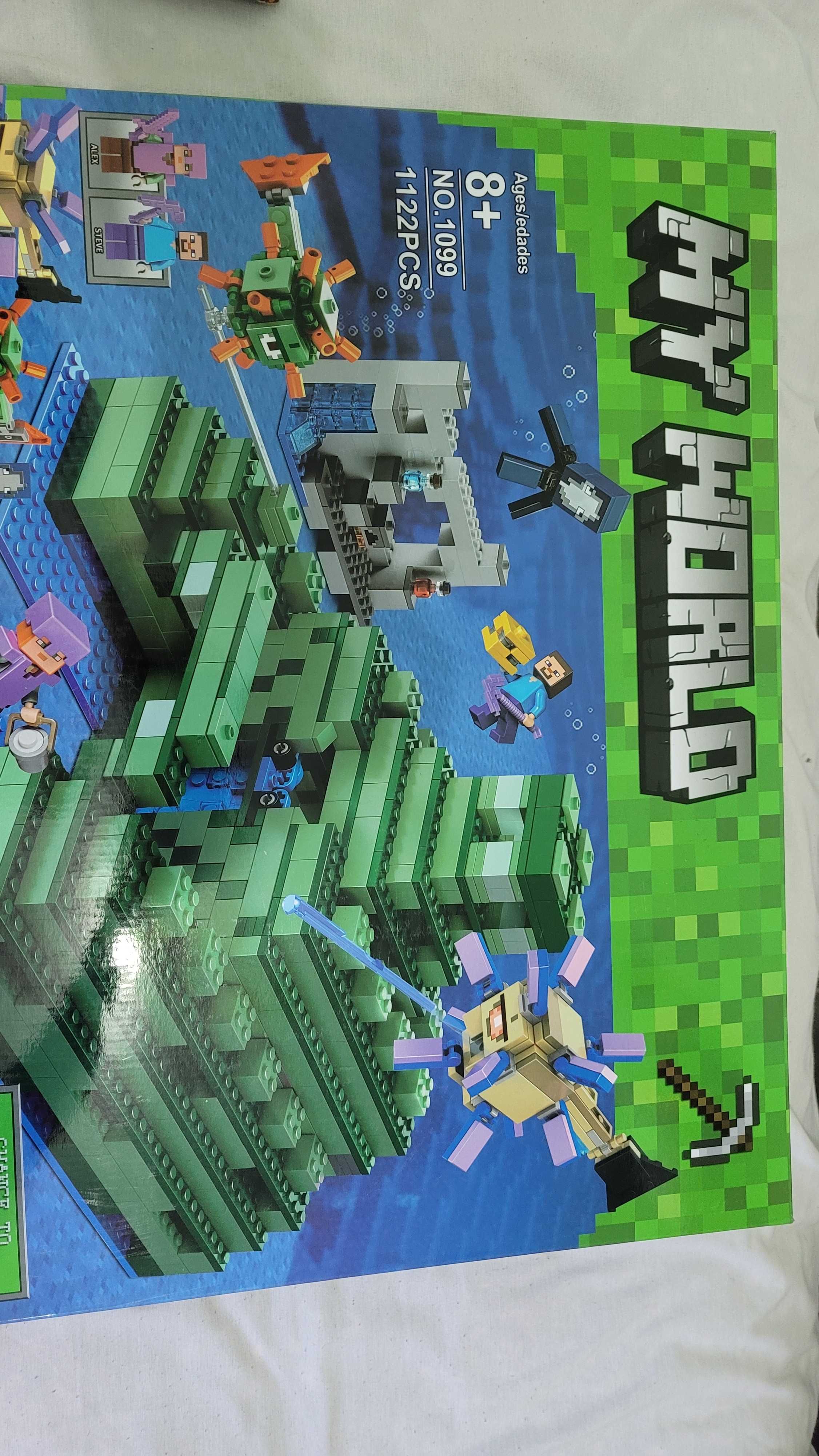 Minecraft MY WORLD ajoyib narx ! Xitoy maxsuloti ! 1122 PCS