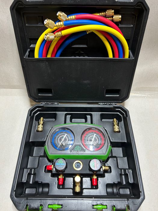 Manometru cu 2 pentru AC