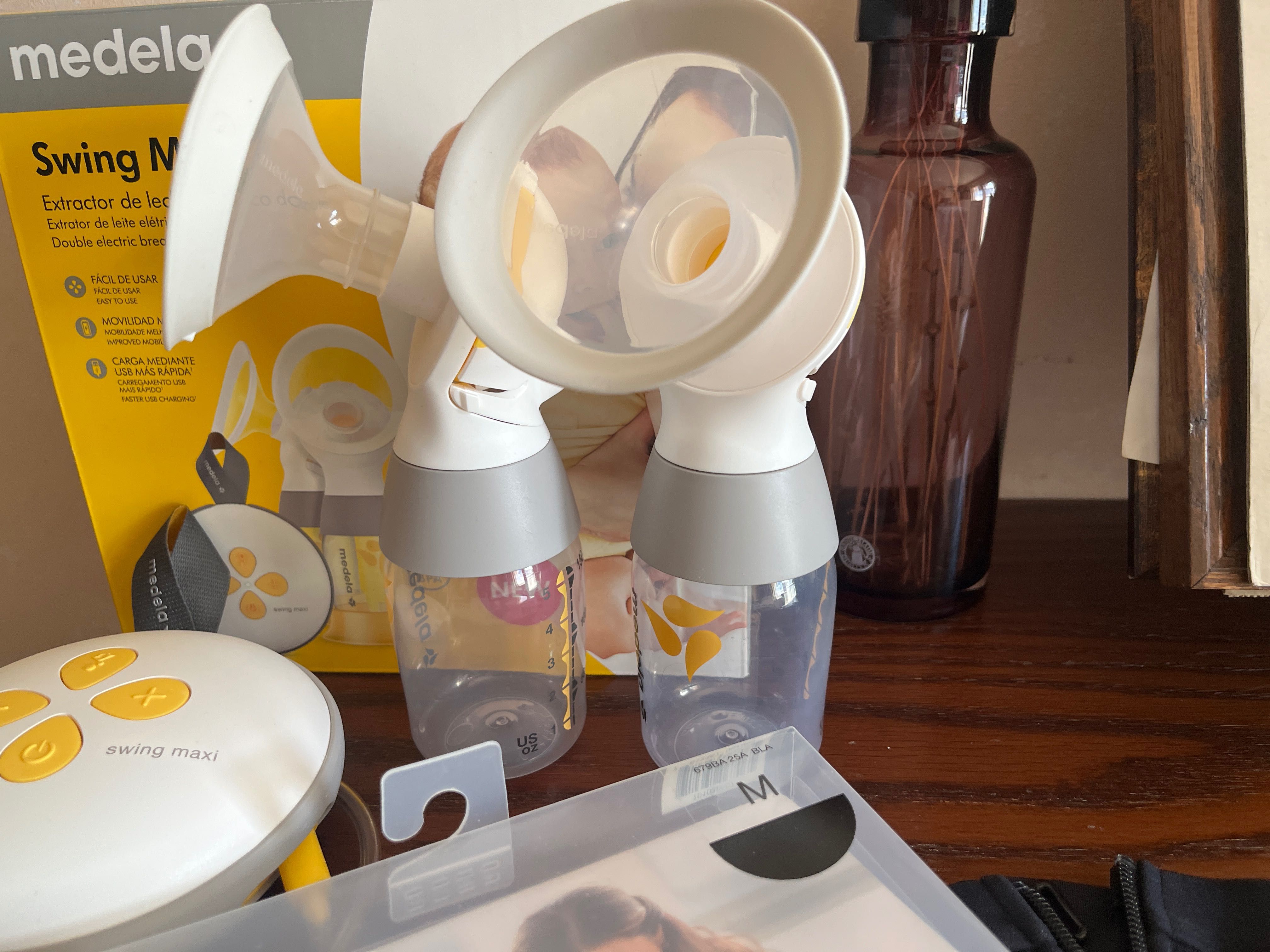 Двуфазна електрическа помпа Medela
Swing в гаранция + подарък бюстие