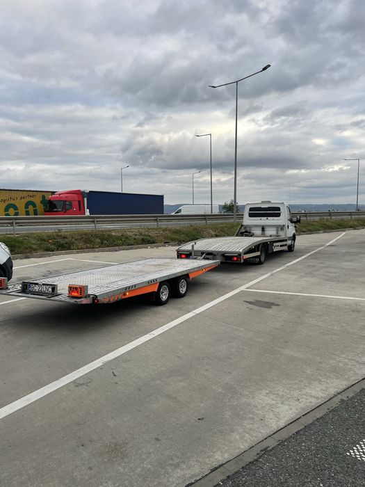 Platforma Non-Stop Tractari Auto Transport Utilaje-Dube