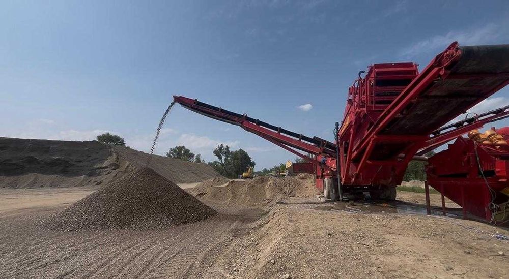 Stație mobilă de sortare cu spălare – Extec S 500