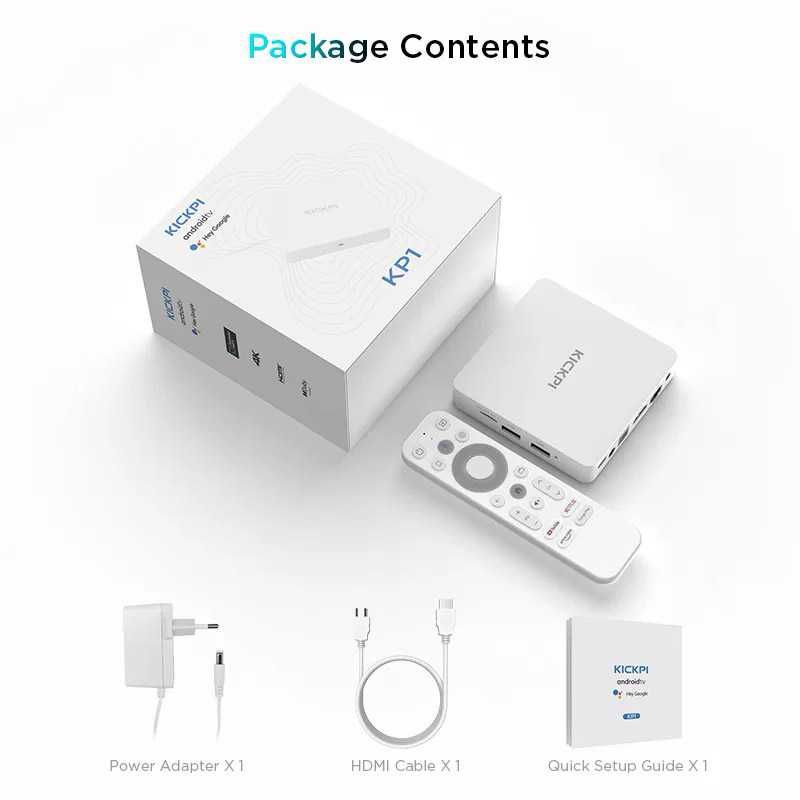 TV Box Tanix KICKPI KP1 Google TV12 Google&Netfliх certificat гаранция