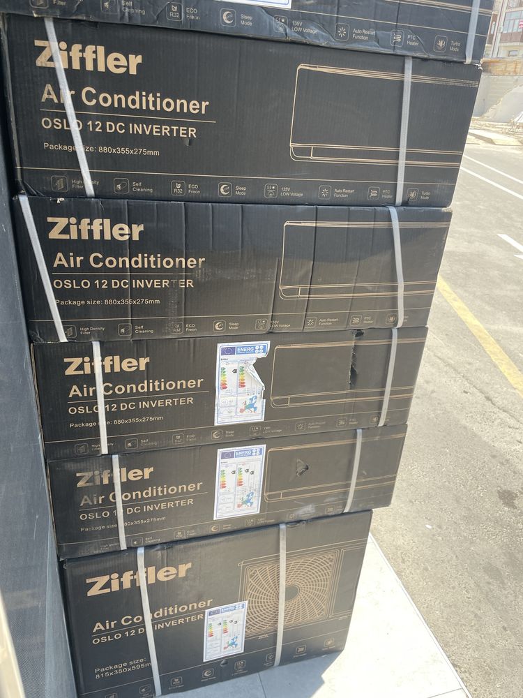 Кондиционер Ziffler 12/18 DC Invertor Доставка бесплатно