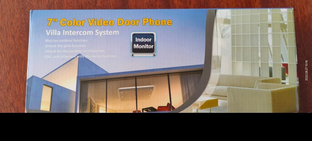 Видео домофон...