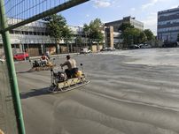 Turnari beton finisat mecanic elicopterizat