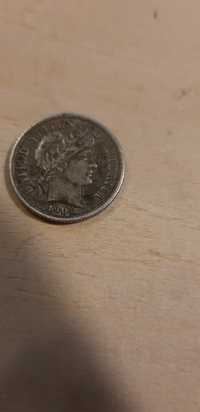 Стара американска сребърна монета