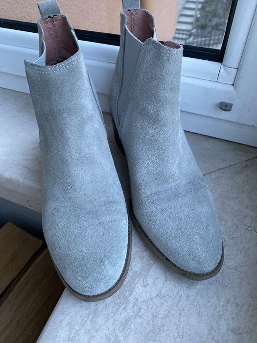 Боти велур на ток 40 номер