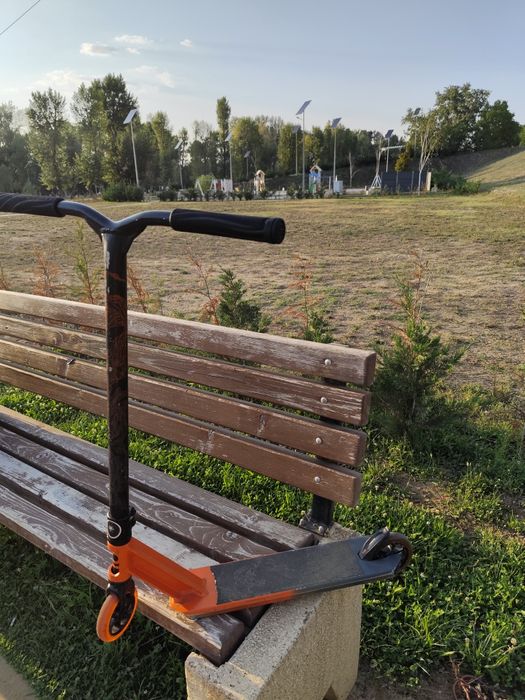 Trotineta Freestyle Oxelo MF540 plus cască, suport și manșoane