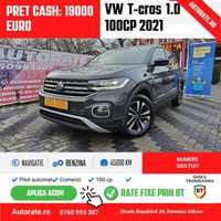 Vw T-cross 1.0i 2021 Euro6 Keyless Go