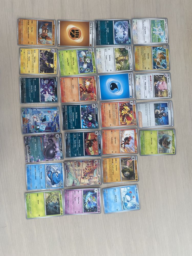 Set carti pokemon originale