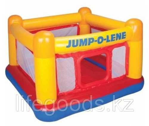 Надувной игровой центр - батут Jump-O-Lene 174х174х112 см, Intex 48260